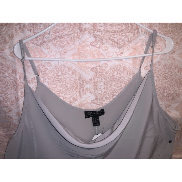 Forever 21 Plus Grey Cocktail Dress - Picture 3 of 3